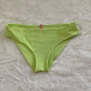 Victoria's Secret bright neon yellow bikini bottom